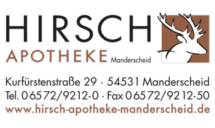 Logo Hirsch Apotheke Manderscheid